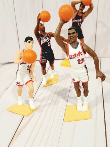 1996 USA DREAM TEAM Starting Lineup Figuren (10) beweglich Hill Pippen Show Kleidung - Bild 2 von 20