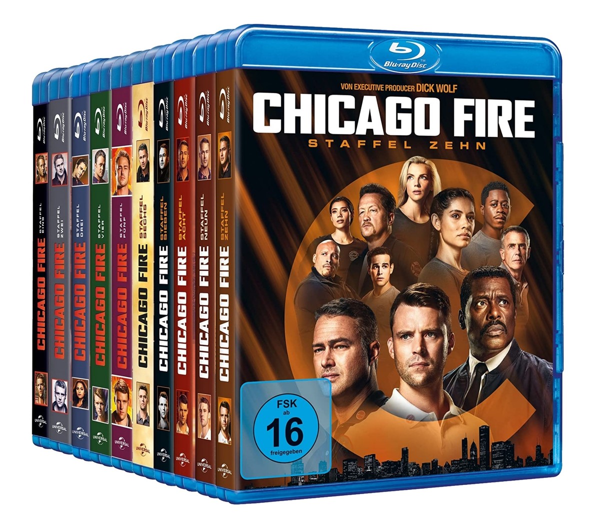 Chicago Fire - Season/Staffel 1+2+3+4+5+6+7+8+9+10 # 53-BLU