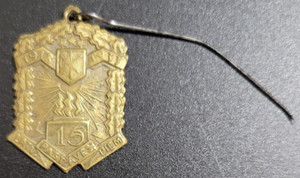 Badge “In memory of the existence of Latvia 15. 1918-1933” 8700