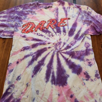 purple tie dye shirt