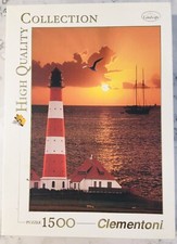 CLEMENTONI NORTH SEA 1500 PIECE 33 1/4" X 23 1/4" PUZZLE  OPEN BOX BAG SEALED 