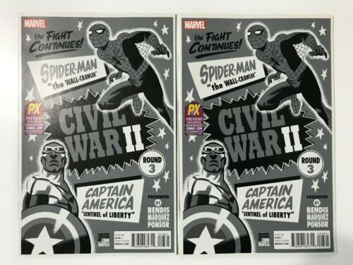 CIVIL WAR II #3 (2016) | HAWKEYE KILLS BANNER IMMORTAL HULK; SDCC VARIANT