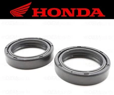 Set of (2) Honda Front Fork Oil Seal (See Fitment Chart) #51490-MB9-782