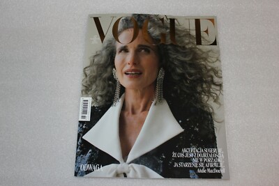 Vogue Polska POLAND 10/2021 - Andy MacDowell, Jane Fonda | eBay