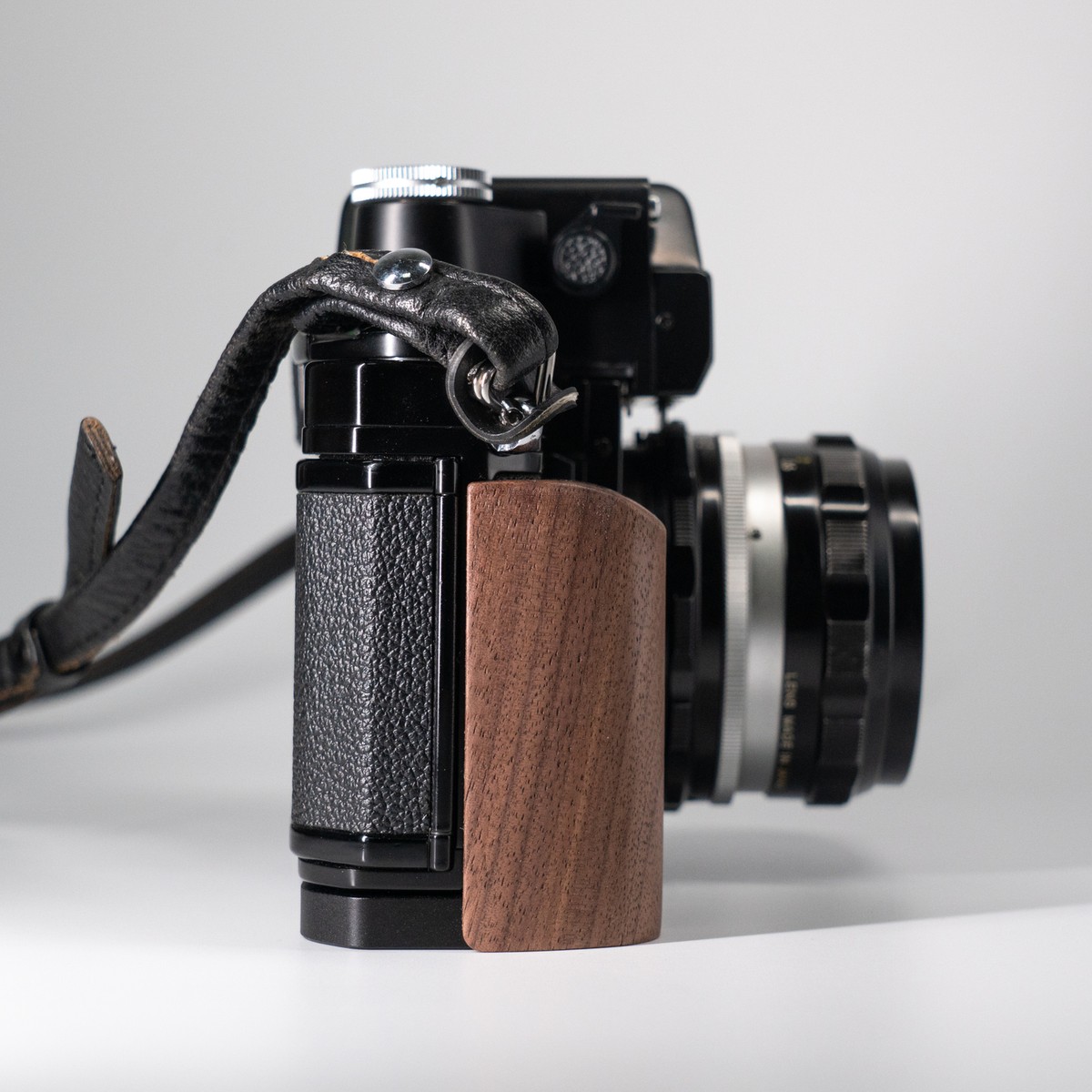 Wood Camera Hand Grip Handle F Nikon F2 F2A F2AS Camera
