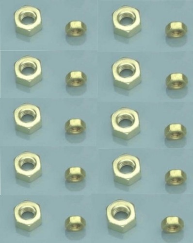 20 Stück 1/4 Zoll Sechskantmuttern - Rostfrei Für Kamera-Stative
