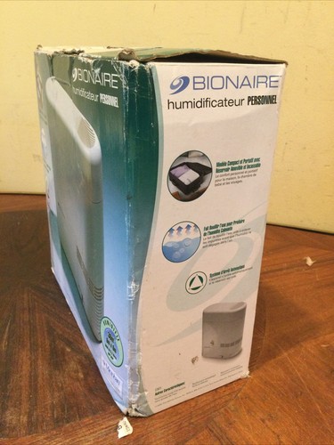 VTG BIONAIRE CM-1 PERSONAL COMPACT WARM MIST HUMIDIFIER WHITE - Picture 12 of 12