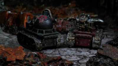 Kromlech Warhammer 40K Ork ''''Goliath'''' Minen Spurabbruch Fahrzeug KRM010
