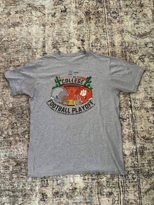 2016 Clemson Vs Ohio State College Football Playoff Shirt Size Extra Large  (XL)