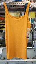 No Boundaries Yellow Rib Cami Size L 11-13