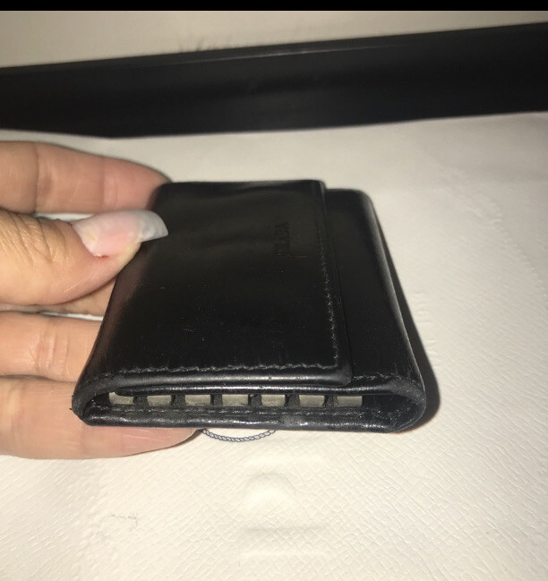 Authentic Prada Black Keychain Wallet - image 9