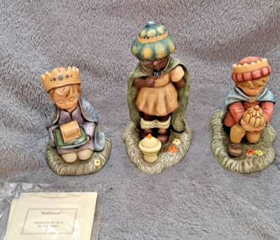 Studio Hummel Berta Krippenfiguren, 3 Könige Gaspar Melichior & Balthasar