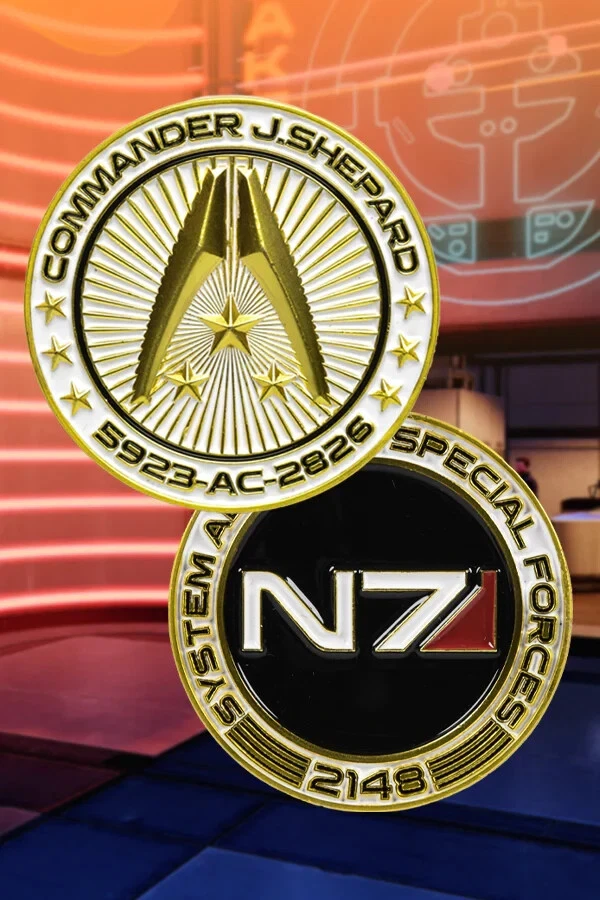 BioWare Officially Licensed Mass Effect N7 Premium Box - (Coin, Medal & Patch) - Image 2 of 4