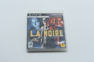 LA Noire: The Complete Edition Sony PlayStation 3 PS3 -~FREE FAST US SHIPPING~FR