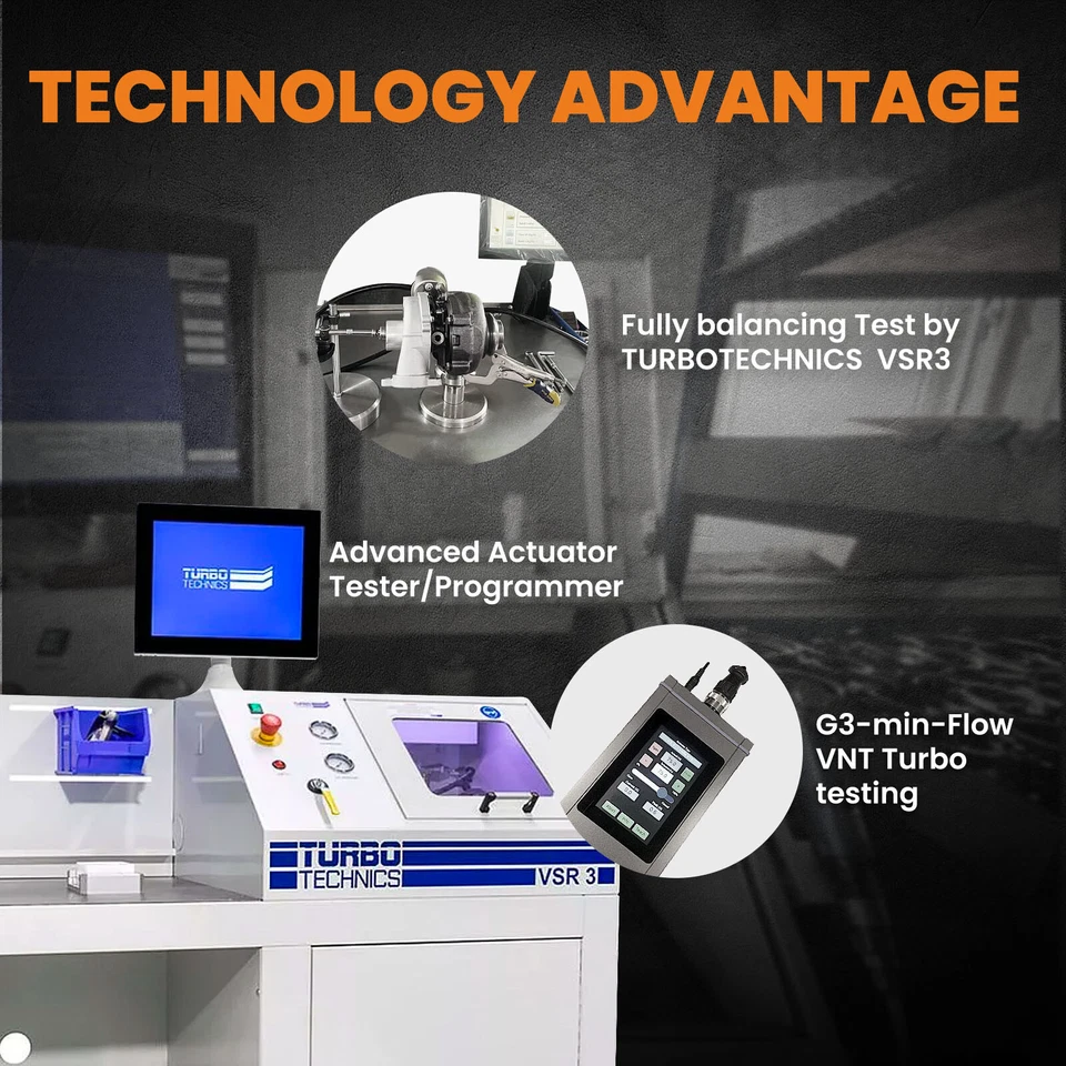 Upgraded K03s K03 Turbo Charger 1.8T For Audi A4 Passat Turbocharger Audi A4 A6 - image 2 of 4