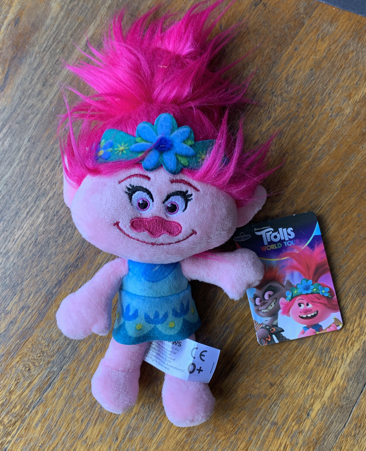 Trolls World Tour Violet 8"" Plush Soft Toy w/ Tag