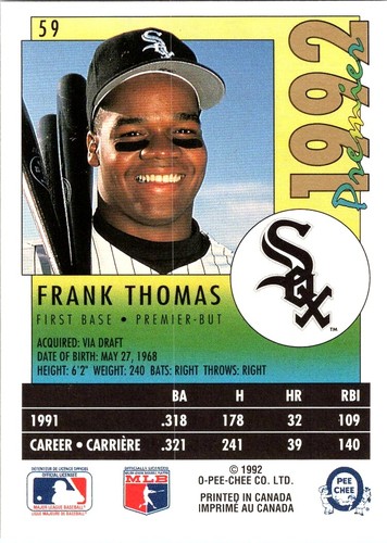 FRANK THOMAS & other WHITE SOX - pick your card - ROOKIES/PARALLELS/INSERTS - Picture 38 of 247