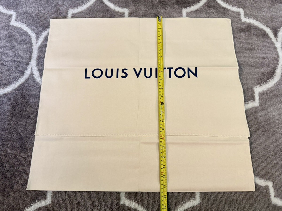 Authentic Louis Vuitton Dust Bag Envelope Flap Style 24x21.5” X