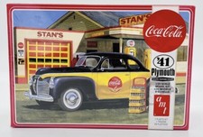 Amt Coca-cola 41 Plymouth Coupe 125 Scale Plastic Model Kit 1197 Nib Amt Coca-cola 41 Plymouth Coupe 125 Scale Plastic Model Kit 1197 Nib