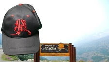 Alaska Cap Hat Arctic Gear Moose Embroidered Polarwear