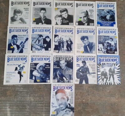 16 Blue Suede News Rock Magazines 