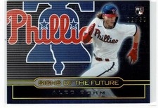2021 BOWMAN THROUGH THE YEARS VARIATION ALEX BOHM RC 02/50 PHILADELPHIA PHILLIES
