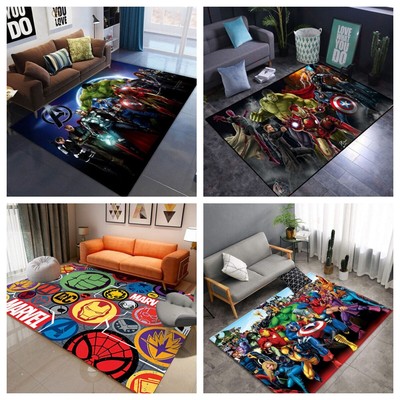 Kinder Marvel Avengers Teppich Wohnzimmer Schlafzimmer Teppich Fußmatte Türmatte