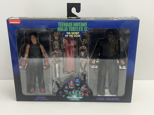 TMNT Teenage Mutant Ninja Turtles The Secret Of The Ooze KENO & FOOT SOLDIER NIB
