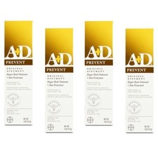 A D Original Ointment Diaper Rash Skin Protectant 4 Oz Tube Pack Of 4