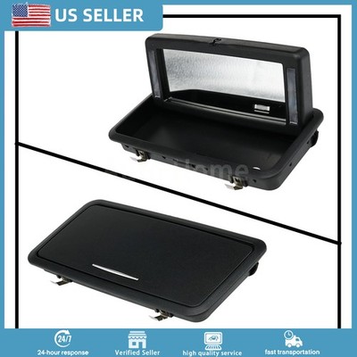 1X Car Rear Row Vanity Mirror Makeup Mirror With Lights For 2010-2019 Jaguar XJ