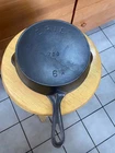 Antique "ERIE #6-A Cast-iron Skillet #700 Series With Smoke Ring