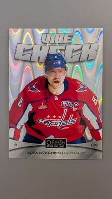 2025-26 O-Pee-Chee Platinum Vibe Check Ray Alex Ovechkin /85