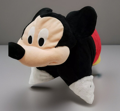 Disney Parks Mickey Mouse PILLOW PET Plush Authentic