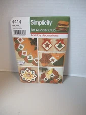 McCall`s Crafts PATTERN  # P489  Rag Throw Blanket Pillow  VTG  2002   UNCUT