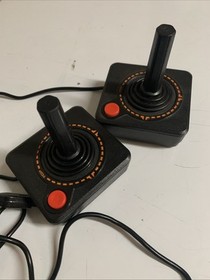 Atari 2600 Junior Jr Console System Bundle 13 Games & Paddles Controllers Tested