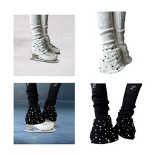 Figure Skating Leg Warmers Protection Fashion Elastic Stylish Clothing