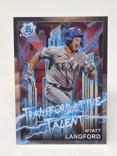 Wyatt Langford #TT-18 card