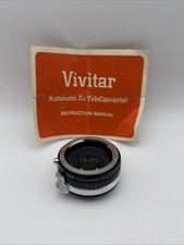 Vivitar Automatic Tele-Converter 2x-3 for Nikon Good Condition