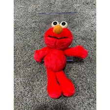 Tyco Elmo Plush Toy Kids 11in Red Excellent Vintage 1995 Sesame Street Muppet