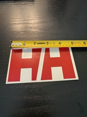 Helly Hansen Official Stickers (2x3, 5x3)