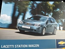 Chevrolet Lacetti Station Wagon Car Sales Info Brochure 24 Pages From 2010