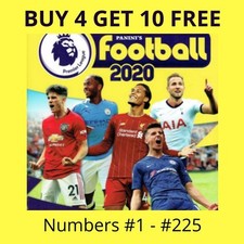 Panini Premier League 2020 Stickers #1 - #225 Full Stock