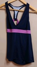 C9 By Champion Tankini Top   Women's Size M (8-10) Blue Fade Resistant Stretch