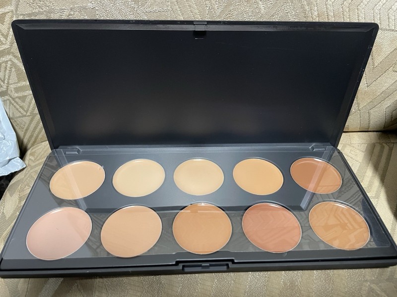 10 Colors Wig Lace Tint Palette