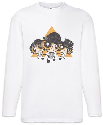 Clockwork Boys Langarm T-Shirt A Uhrwerk Droogs Alexander Orange Alex DeLarge