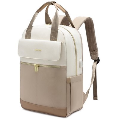LOVEVOOK Rucksack Damen, 15,6 Zoll modischer Laptoprucksack Tasche für Damen,