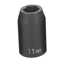 Grey Pneumatic 2011M 1/2" Drive Standard Metric Impact Socket - 11mm