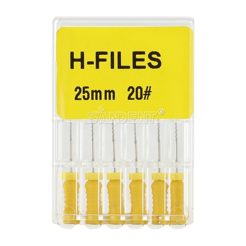10 Box Dental H-Files Edelstahl endodontische Wurzelkanal Handgebrauch Feilen #20 - Bild 7 von 11