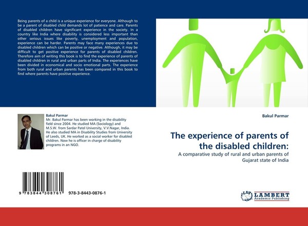 The Experience Of Parents Of The Disabled Children: Bakul Parmar-image