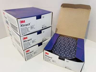 4-Pack 66549 3M Xtract Cubitron II 710W Net Sanding 50 Discs, 6 inch, 180+ Grit